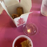 Veggie spring rolls   at The Dirty V in Apex