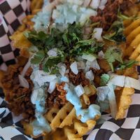 Loaded fries at The Dirty V in Apex