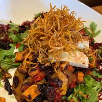 Sweet potato with tofu.  at Northstar Café in Shaker Heights in Shaker Heights