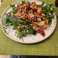 Tofu scramble at Restaurant Don Dino in Trogir