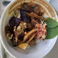 Crispy mushroom bowl   at Rice and Ramen in Guam