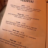 Vegan pizzas 🍕   at Pizzeria Piccola in Ljubljana