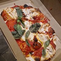 Vegan Margherita at Pizzeria Piccola in Ljubljana