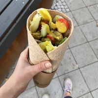 Veggie Wrap zum Mitnehmen   at Cova Bowls in Darmstadt