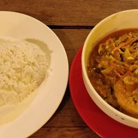 Tofu Amok. Veg version of the national dish. at Taste For Life in Siem Reap