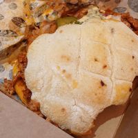 BBQ beefstyle sandwich at VegeDub in Dubrovnik