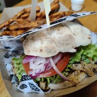 Gyros at VegeDub in Dubrovnik