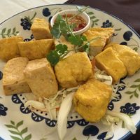 Fried Tofu  at Eurasian Restaurant in Phuket