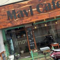 Outside   at Mavi Cafe in Udaipur