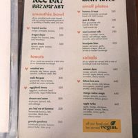 Menu  at Mavi Cafe in Udaipur