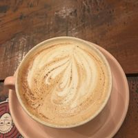 chai latte (with oat milk)  at Mavi Cafe in Udaipur