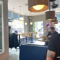 Indoor seating  at The Shift  in Den Bosch