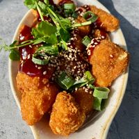 Cauliflower bites at De Beren in Dordrecht
