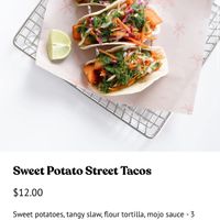 The only vegan option listed after rebrand   at Coastal Cowgirl Cafe in Tuscaloosa