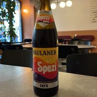 paulaner spezi zero   at Levi in Munich