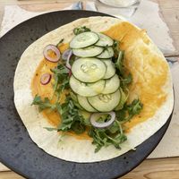 Humus wrap  at Wild's Sandwich Boutique in Alvor