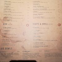 Menu at Citta Vegan Izakaya in Hamburg