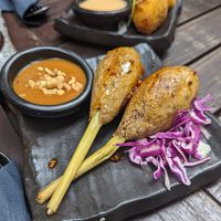 Jackfruit sticks at Citta Vegan Izakaya in Hamburg