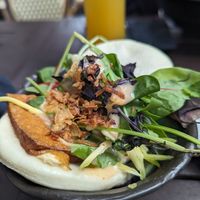 Bao burger at Citta Vegan Izakaya in Hamburg