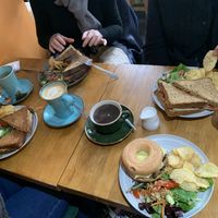 Selection of sandwiches   at Prosper in Ely