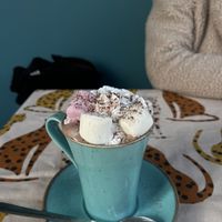 Deluxe hot chocolate   at Prosper in Ely