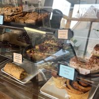 Selection of cakes  at Prosper in Ely