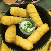 Cheese tequeños at TROPICOOL in Madrid