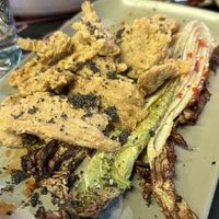 No Pollo karaage con col braseada  at TROPICOOL in Madrid