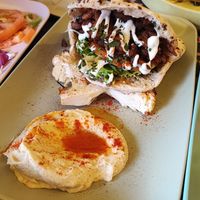 Shawarma at TROPICOOL in Madrid