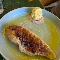 Piña colada French toast at TROPICOOL in Madrid