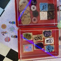 Full menu options  at Cosmic Bakery  in Upland