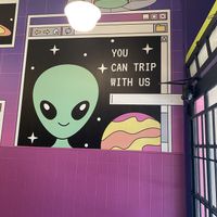 Cosmic theme   at Cosmic Bakery  in Upland