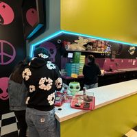 Ordering spot  at Cosmic Bakery  in Upland