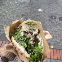   at Rashcook Falafel in Frankfurt