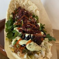   at Rashcook Falafel in Frankfurt