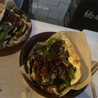   at Rashcook Falafel in Frankfurt