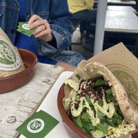 Zimt-Falafel-Sandwich  at Rashcook Falafel in Frankfurt