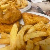 This was about £12 - Tofish and chips at Papa's Fish and Chips in Whitby