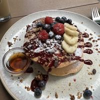 Vegan pancakes  at Emmi's Kitchen - Schwabing in Munich
