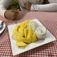 Mango sticky rice  at Spring Rolls Lanta in Koh Lanta