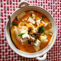 Tom yam 1/5 at Spring Rolls Lanta in Koh Lanta