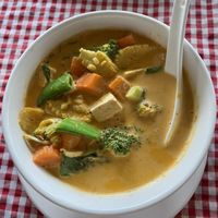 Penang curry with tofu   at Spring Rolls Lanta in Koh Lanta