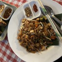 Pad Thai with Tofu  at Spring Rolls Lanta in Koh Lanta