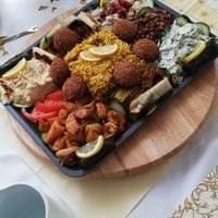 Vegetarische Platte at Levantine Taste in Salzburg