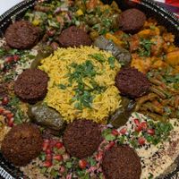 Vegane Genussplatte (2 persons) at Levantine Taste in Salzburg