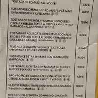 Carta 3 at Bluebell Coffee Roasters in Valencia