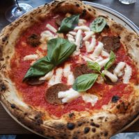 Diavolo vegan at Basils in Brussels