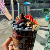 Small açaí bowl   at Oakberry in Brussels