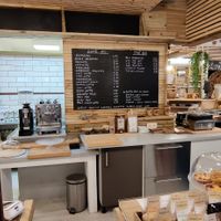 Drinks menu at MIR concept store... coffee and more in Brussels