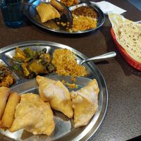 VEGAN SAMOSAS!! at Gagan Sweets in Vaughan
